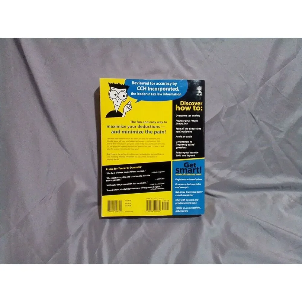 Taxes for Dummies 2000 Edition Paperback